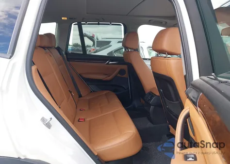 2015 BMW X3 xDrive28I из США, поврежденный, VIN 5UXWX9C58F0D61049